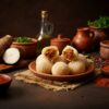 Bolinho de Mandioca com Carne Seca