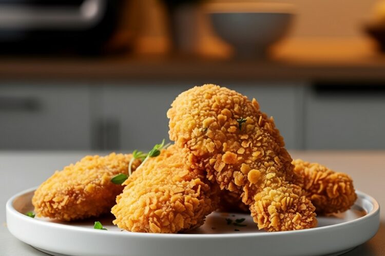 Frango Empanado na Airfryer