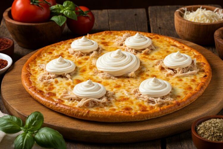 Pizza de Frango com Catupiry