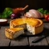 Torta de Frango Cremosa com Massa Podre Caseira